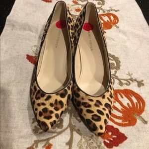 Marc Fisher Calf Hair Leopard Heels